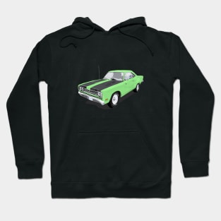 Lime Green Car Hoodie